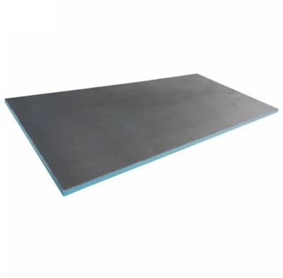 Erfu Pannello di costruzione XPS - 2 pezzi 1200 x 600 mm (=1,44 m²) | Piastra di costruzione impermeabile per bagno e WC | isolamento parete e pavimento (grigio, 1200 x 600 x 30 mm)