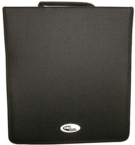 Neo Media 1 X 400 Capacity CD DVD Ring Binder Wallet Nylon Storage Carry Case