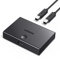 UGREEN USB 2.0 Switch 2 in 1, USB Switch 2 Inputs and 1 Output, USB Switch with 2 USB Cable for Sharing USB Device such as Keyboard, Mouse, USB Drive, Hard Drive, Printer, Scanner, etc