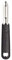 MasterClass Straight Potato Peeler with Soft Grip Handle, Stainless Steel, 18 cm, Black