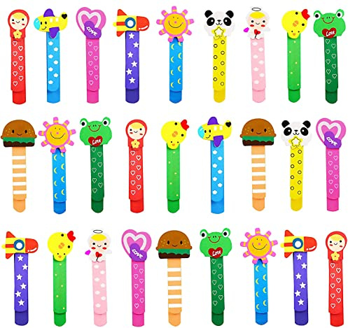 Gudotra 30 pezzi Segnalibri Bambini Animali Gadget Compleanno Bambini Segnalibri in Legno Regalini Festa Compleanno Bambini Bomboniera Gadget Natale (30 pezzi)