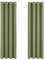 MRTREES Gardinen Blickdicht Grün mit Ösen 2er Set für Wohnzimmer Modern, Thermo Vorhang Gegen Kälte 250 cm Lang, 140 cm Breit, Verdunklungsvorhänge Schlafzimmer Blackout Curtain