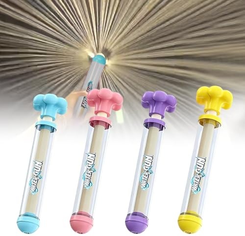 4PCS Firework Water Guns, Fireworks Water Pistols for Kids Adults Pool Toys | Romantic Firework Sprinkler Water Gun Toys for Couples Kids, Beach Pool Water Spray Toys for Bathing, Pool, Party