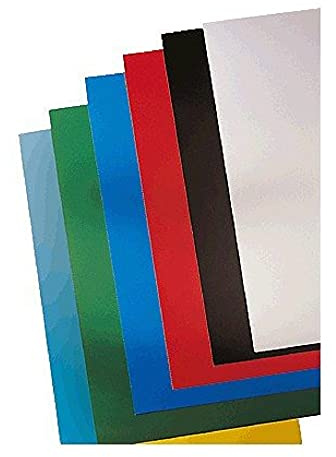 GBC ESP425514 PolyClearView Einbanddeckel, A3, PP, 500 my, 100 Stück, schwarz