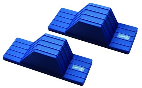 Trial Startblock Soft | 2-seitig verstellbar | World-Athletics-Zertifikat | Laufen | Schneller | Halle/Sportplatz geeignet