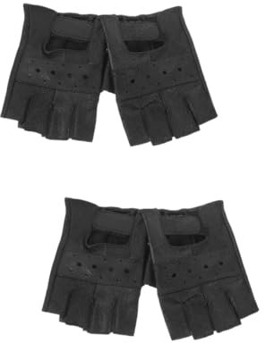 BESPORTBLE 2 Paar Outdoor-sporthandschuhe Turnhandschuhe Reithandschuhe Angelhandschuhe Trainingshandschuhe Für Männer Herrenhandschuhe Handball-Handschuhe Leder Mode Kleidung Fitness