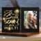 Geschenke für Sohn - Geburtstagsgeschenk für Meinen Sohn Personalisiert mit Bild von Eltern ＆ Kind - Sohn Geschenke für Weihnachten, Geburtstag- Led Bilderrahmen Geschenke für Sohn von Mama Papa