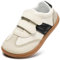 STQ KIDS Barefoot Niños Zapatillas Deportivas Niña Calzado Respetuoso Bebe Primeros Pasos Descalzo con Caída Cero al Aire Libre Beige 24 EU