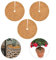 Coconut Plant Protection Mats 3 Pack of Natural Mulching Discs Designed to Support Healthy Growth of Your Plants (40CM)