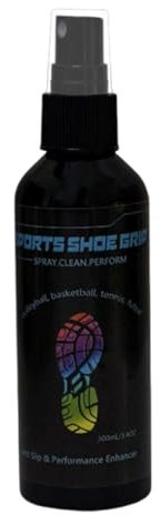 Spray protettivo per scarpe da pallacanestro Bottom, 100 ml Trazione Spray Anti-Slip Solass per pallacanestro, protezione per fondo scarpe impermeabili per tennis