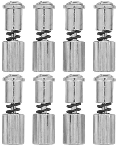 Gogogmee 8 Pezzi Vite del Piedino Piatto per Auto Pezzo di Ricambio per Macchina da Cucire Viti a Macchina Parti di Macchine da Cucire Silver