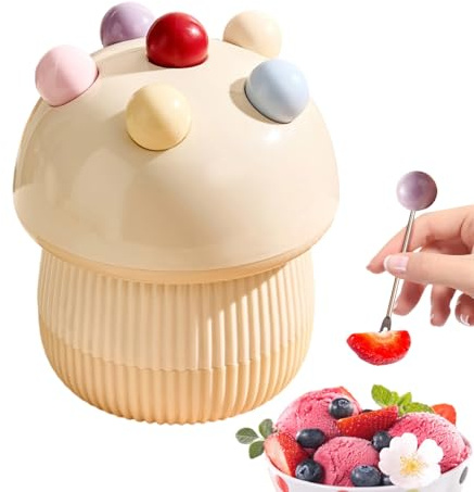 Forchette Da Dessert | Posate a Forma di Fungo - Forchettine da Dessert da Cucina | Per Case, Feste, Ristoranti, Eventi, Picnic, Compleanni, Matrimoni, Tè Pomeridiani, Caffetterie, Buffet