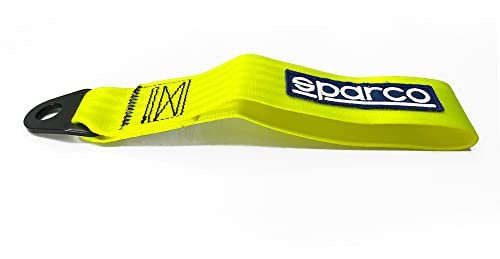 Sparco Tow Loop Performance - Neon Yellow - max. 2000kg - 16mm Hole