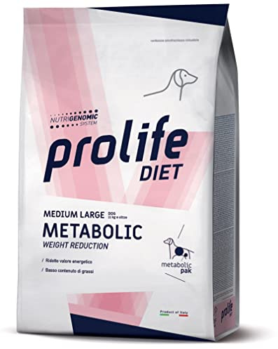 Prolife crocchette diet metabolic medium large 8 kg
