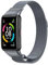 Panda Bobo Metal Strap For Huawei Band 6/6 pro, Honor Band 6/7, Replacement Stainless Steel Sport Watch band Strap (Blue Grey)