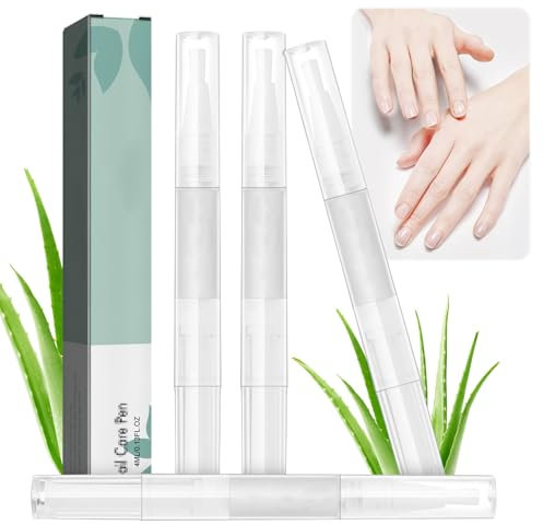 SPERMUOY Nail care pen,4 Stück Nail care pen Nail Pen RoutineNail Repair pen Routine nail care pen Nagelöl Stift,Nagel Stift Routine Nail Pen für Fingernägel & Fußnägel