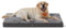 Feandrea Hundebett, Hundekissen waschbar, Hundematte abnehmbar, wasserdicht, 120 x 74 x 10 cm, Größe XXL, für große Hunde, Taubengrau PGW244G01