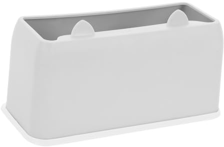 Toyvian Grå Kattströskopa Hållare med Integrerad Förvaring Hållbar Design för Organiserad och Lättillgänglig Enkel Installation för Djurvård och Ren Miljö