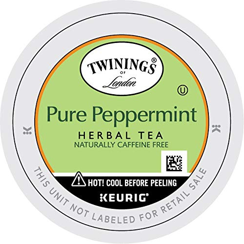 Twinings of London Pure Peppermint Tea K-Cups for Keurig®, 24 Count
