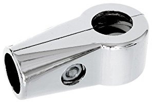 Complete Retail Solutions Ltd 32mm NEW CLOTHES GARMENT RAIL WALK IN WARDROBE CHROME TUBING HANGING RAIL SYSTEM (3 WAY CLAMP)