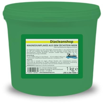 Zechstein Inside Magnesium-Flakes 1kg aus dem Zechsteinmeer - Magnesiumkristalle aus Magnesiumchlorid - u.a. zur Herstellung von Fußbad, Vollbad uvm