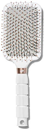 T3 Smooth Paddle Brush Brosse Plate Corps Rembourré et Base Large Plate pour un Coiffage en Douceur Soies Résistant à la Chaleur