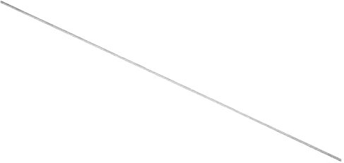 QUARKZMAN Tige Filetée M2 x 250mm Entièrement Tiges Filetées x 1 Pièce 304 Acier Inox Droite Main Filetages Tige Barre pour Boulons et Pinces et Cintres et U -Boulons,[Argent]