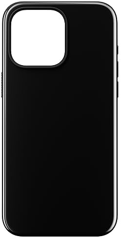 NOMAD Sport Case für iPhone 15 Pro Max | Hülle aus Polycarbonat mit TPE-Bumper | mit glänzender PET-Beschichtung | MagSafe-kompatibel | Black