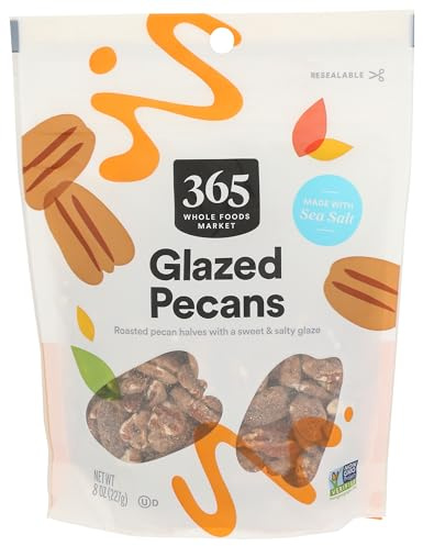 365 by Whole Foods Market, Glazed Pecans, 8 Ounce