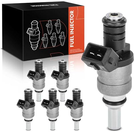 Frankberg 6x Einspritzventil Benzin Kompatibel mit 3er E46 320-328 3er Cabriolet E46 320 323 3er Touring E46 320 325 5er E39 520 525 7er E38 X3 E83 2.5i Replace# 1427240