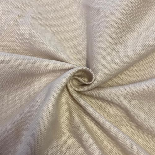 Tessuto Ignifugo Coprente al Metro Lineare – Altezza 330 cm, Peso 290 gr/m², Certificazione Classe 1, Poliestere FR Antifiamma, Lavabile, Ideale per Tendaggi (Beige)