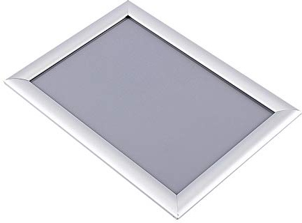 KIMISS Cadre Photo étanche Extérieur A4 en Aluminium Snap Cadre Photo Porte-affiche Clamp/Holder Affichage Mur Tableau d'Affichage Signes