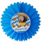 Dekofächer Ø 60 cm Ozapft is! schwer entflammbar Oktoberfest Rosette
