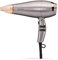 BaByliss Shimmer Hair Dryer - 2100W Professional Ionic Blow Dryer, Lightweight Travel Hairdryer, Fast Drying Ceramic Hair Dryer, 3 Heat & 2 Speed Settings, Silver, 5336BU