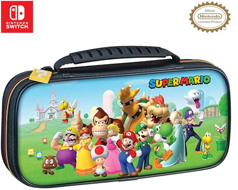 Bigben Interactive Switch Travel Case Super Mario & Friends NNS53A Boîtier Robuste Nintendo Multicolore