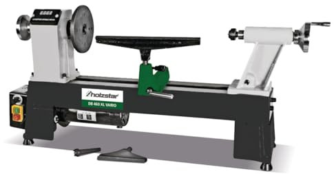 Holzstar Drechselbank DB 460 XL Vario (Dreh-ø 305 mm, Pinolenverstellung 55 mm, stufenlose Drehzahlregelung) 5920462