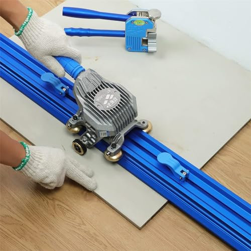 ZHIXUMM Coupe-Carreaux Manuel 2,2/2,3/3/3,8 M, Coupe-Carreaux en Porcelaine Et CéRamique avec Molette De Coupe en Carbure De TungstèNe, Pieds AntidéRapants, Rails Durables pour Installateurs,3M