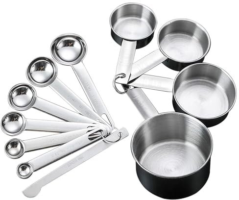 Cuillères À Mesurer 6 Pièces, Règle À Mesurer 1 Pièce Et Tasses À Mesurer 4 Pièces, Outils En Acier Inoxydable, Outils De Mesure, Outils De Mesure Portables, Fournitures De Cuisine