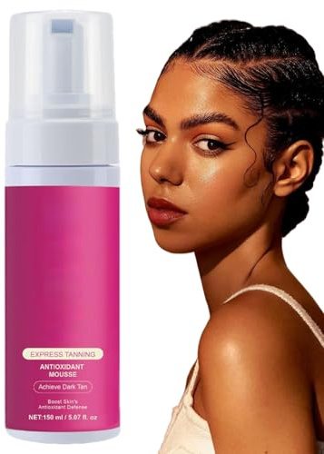 Lotion Autobronzante - Autobronzant Sans Soleil Hydratant 150ml, Crème Bronzante Visage - Crème Visage Bronzante Naturelle, Soin Longue Tenue