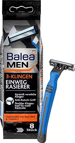 Balea MEN Einwegrasierer 3 Klingen, 8 Stück