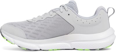 Ua Mens Ua Charged Assert 10 Mod Gray / Mod Gray / Hyper Green 9