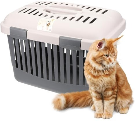 Transportbox Oben Öffnen Hunde Katzen Kleintier Transport Box Katzenbox Hundebox Open Top Stressfrei Dachöffnung