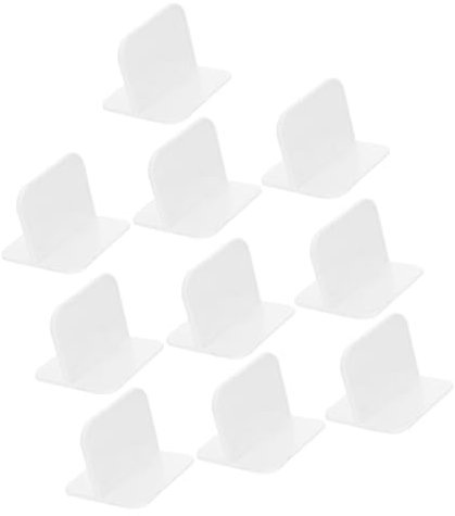 Lurrose 10 Piezas Reparador De Vallas Clavija Accesorio Bolígrafo Plástico Corralito Reemplazo Conector Piso Pequeño Estabilizador De Parque Arreglar Apoyo El Plastico