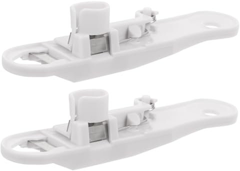 Warmhm Coupe-Haricots Multifonctions 2 Pièces Ustensile Cuisine en Acier Inoxydable et Plastique Robuste Outil Pratique pour Préparer Légumes Cuisine Maison