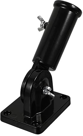 Milisten Support Mural Réglable pour Hampe Drapeau Aluminium Robuste Fixation Murale Durable pour Drapeaux Nationaux Jardin et Oriflammes Installation Facile