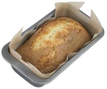 Non-Stickware Essential Loaf Tin Liners Non Stick Reusable Loaf Tin Liners for Baking Easy Clean for Ovens Air Fryers Microwaves, Pre-Cut Non Toxic Heat Resistant Baking Liner 2lbs 2/5 Packs (5, 2lb)