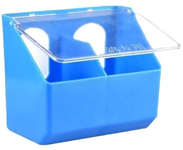 Para Pajaros Exterior Bowl de Doble Agujero Impermeable y Resistente