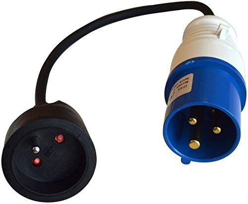 Tibelec 163010 Adaptateur pour borne de camping