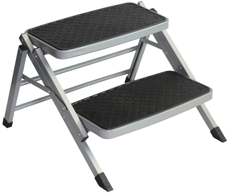 bel-sol Doppeltrittstufe XXL faltbar Stahl