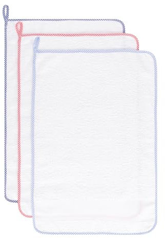 EMMEBi Handtücher für Kindergarten und Schule zum Besticken mit AIDA-Stoff aus Baumwoll-Frottee Jacquard (Kinder)